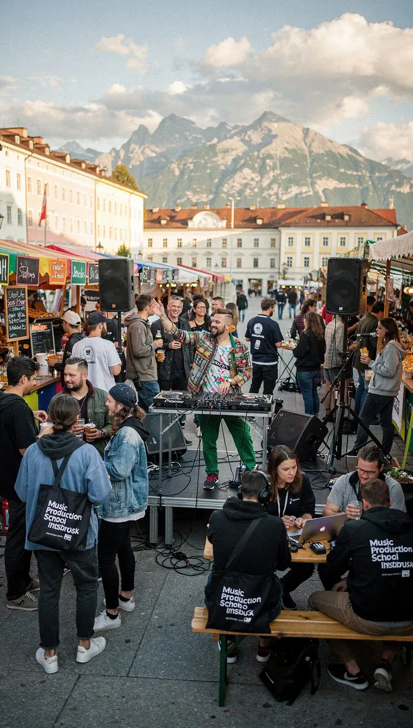 Ein Computerbildschirm zeigt komplexe Audiowellen und Mixing-Software in Aktion.